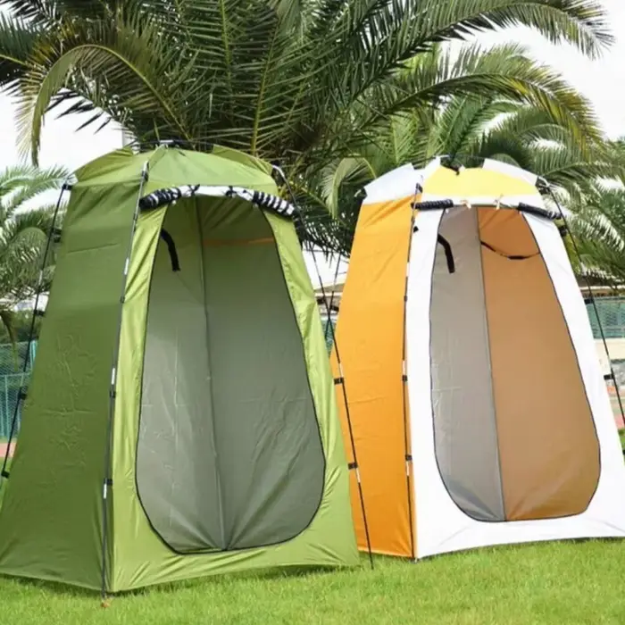 Tente de douche Portable Double couche