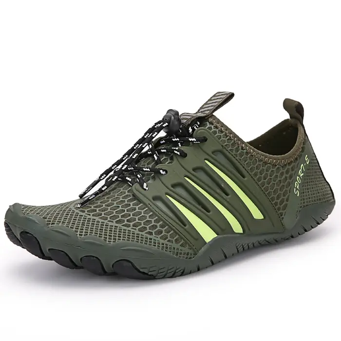 Chaussures d'eau pour hommes et femmes, pieds nus, antidérapantes, à séchage rapide, en amont, pour
