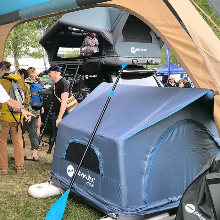 Tente de toit compacte et légère pour SUV