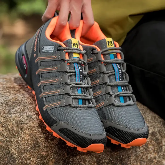 Chaussures de randonnée en plein air, chaussures de sport antidérapantes, légères, pour hommes, chaussures de sport tactiques pour hommes