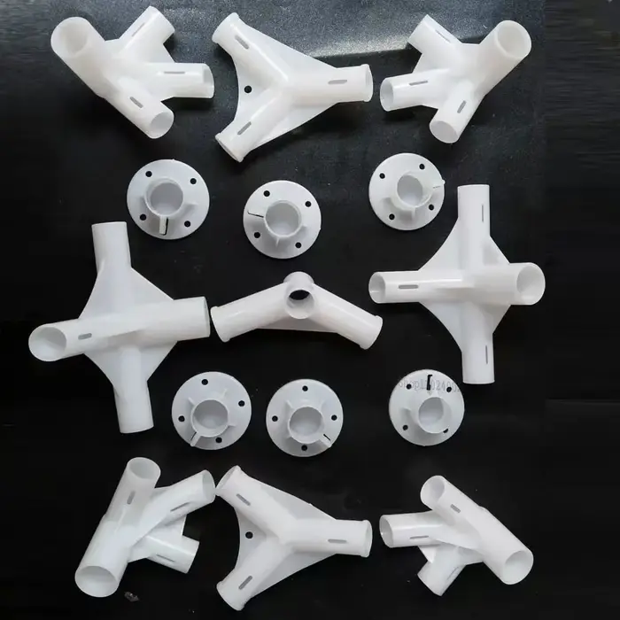 Pièces de rechange pour tente de jardin 3x6m, connecteur central d'angle pour pieds de tente, connec