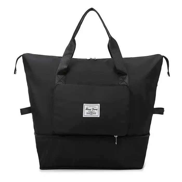 Sacs de voyage de grande capacité, sac de rangement pour vêtements, grill en nylon, sac à main porta