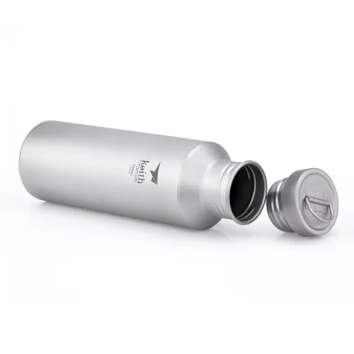 keith – bouteille d'eau en titane, Portable, anti-fuite, avec sac, pour Sport en plein air, voyage, 