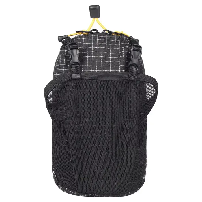 Sac de taille noir multifonctionnel pour sports de plein air, alpinisme et randonnée, sac pour télép