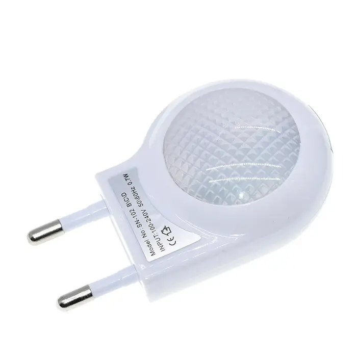 DIYTZT-Mini Veilleuse LED Escargot, Veilleuse existent, Capteur de Lumière Intégré, Lumière de Contr