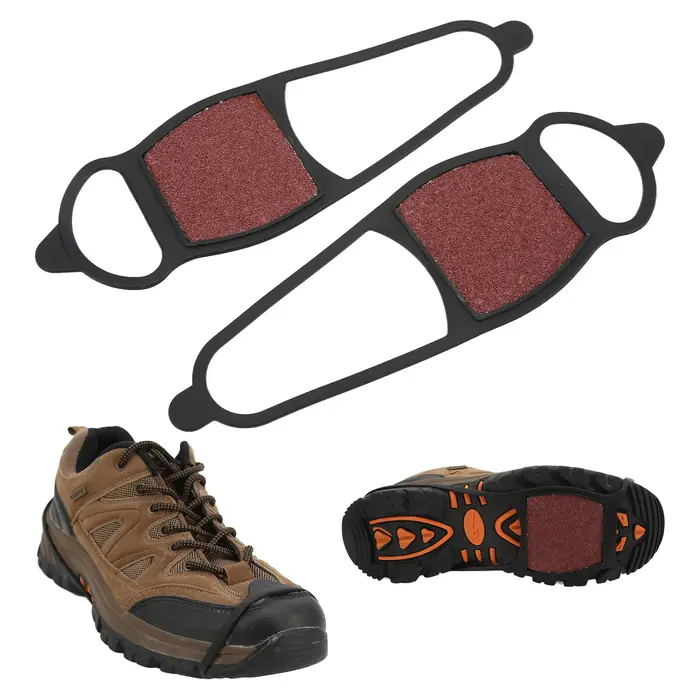 Couvre-chaussures pour sable grossier, neige et glace hivernale, taille unique, excellente traction pour la pêche sur glace, la marche et la chasse