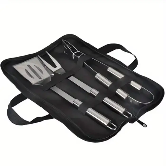 Ensemble d'outils de Barbecue de Camping en acier inoxydable