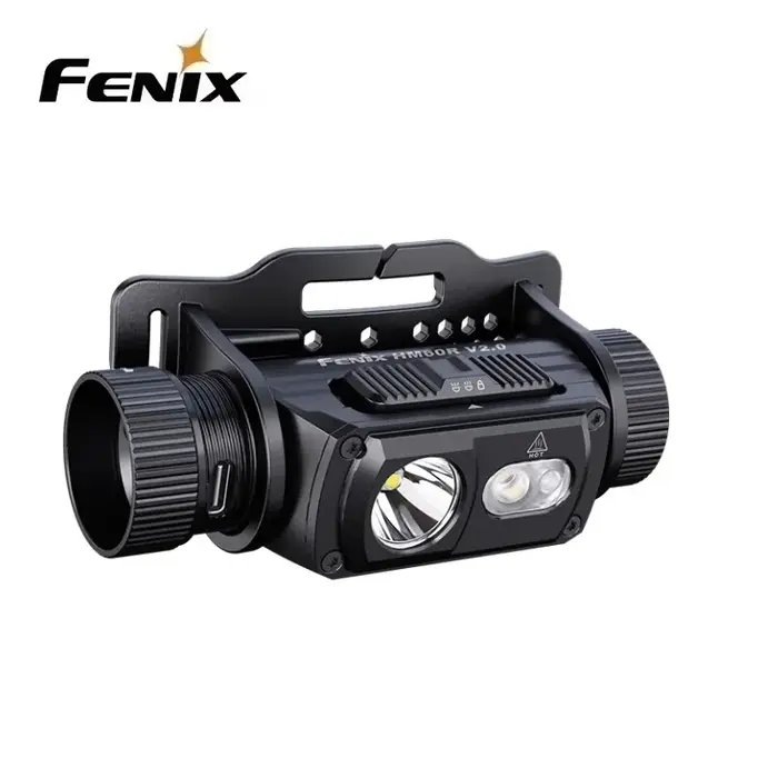 Fenix HM60R V2.0 1600 lumens LAMPE EN MÉTALE EXTÉRIEURE HAUTE FORMANCE comprend une batterie rechargeable de 4000 mAh