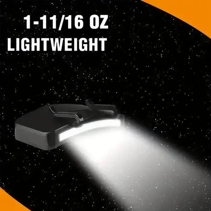 300LM 11 LED lampe frontale pince sur casquette chapeau torche Portable Super lumineux 11 LED