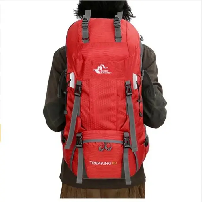 Sacs à dos de camping et de randonnée pour hommes, sac de sport en nylon pour l'escalade, sacs à dos