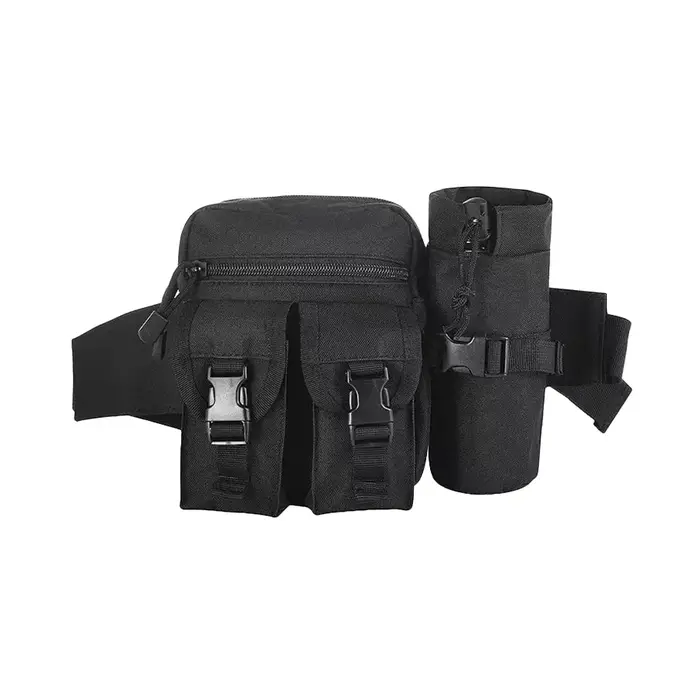 Le sac de taille pour bouteille d'eau multi-sport est détachable et adapté aux sports de plein air t