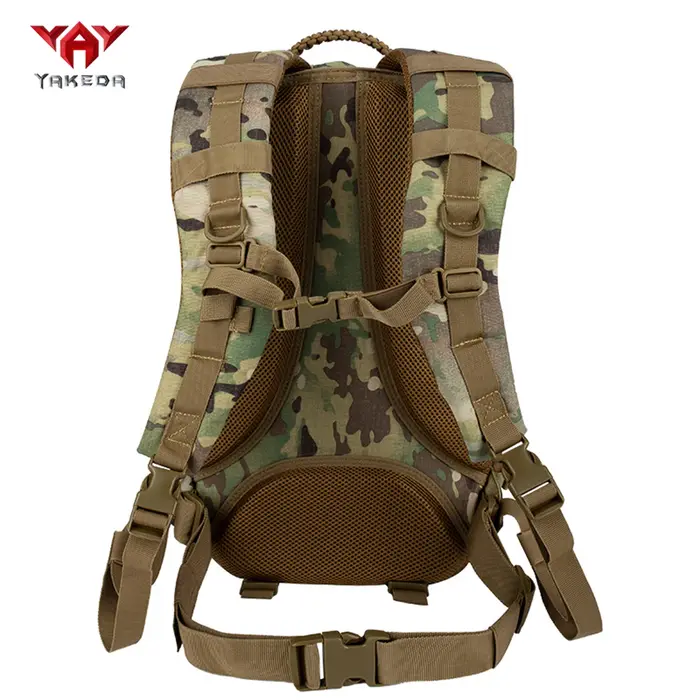 YAKEDA sac à dos extérieur grande capacité avec sangle de taille et de poitrine, bandoulière système