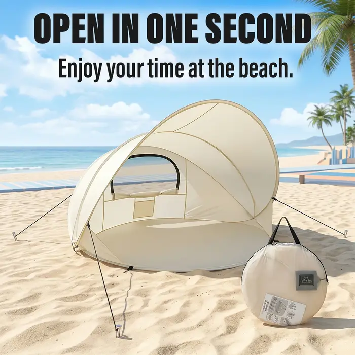 Tente de plage portable pop-up