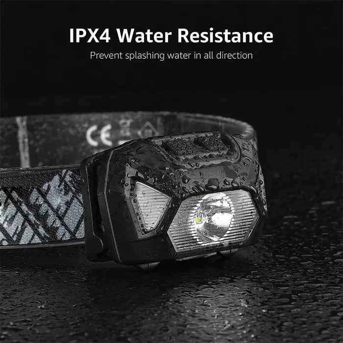 6 Modes Usb lampe frontale Rechargeable IPX4 étanche phares lampes de poche lampe frontale LED avec 