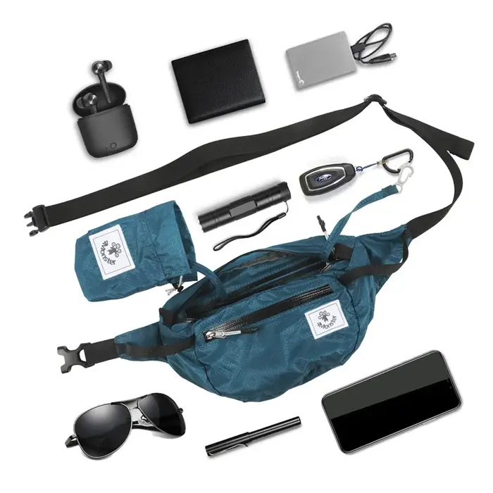 Sacs de taille de randonnée portables