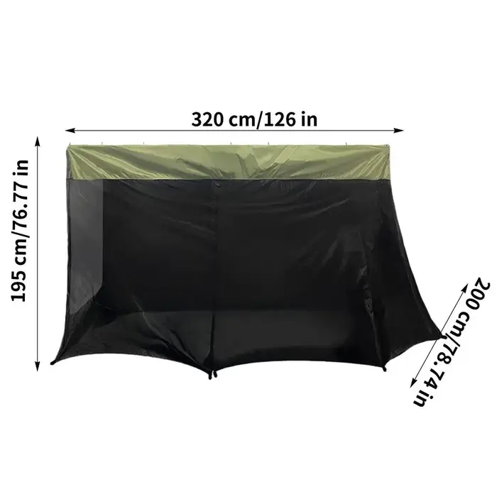 Tentes de voiture pour camping, SUV, auvent anti-UV imperméable, 126x78x76,7 pouces, tente de hayon 