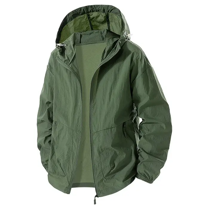 Veste de randonnée d'été UPF 50 + pour hommes, grande taille 8XL, imperméable, séchage rapide, coupe