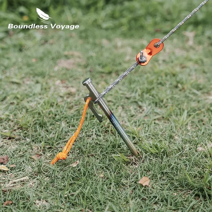 Boundless Voyage-Piquets de tente en titane