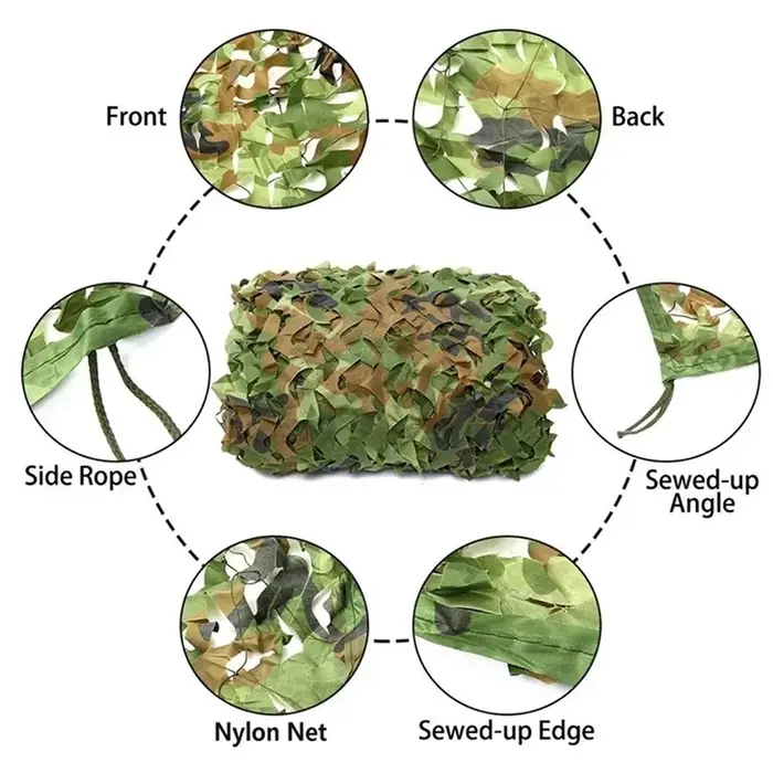 Filet de camouflage militaire gazebo