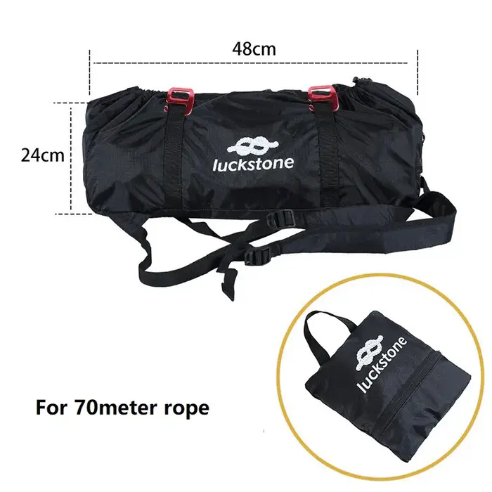 Sac de corde d'alpinisme en plein air