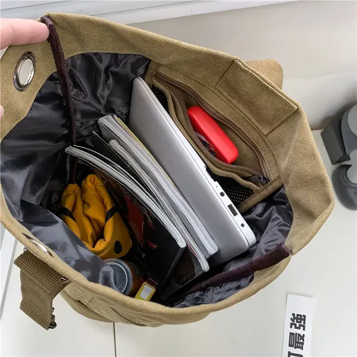 Sport grande capacité voyage sacs à dos mâle bagages toile seau sac à bandoulière homme randonnée