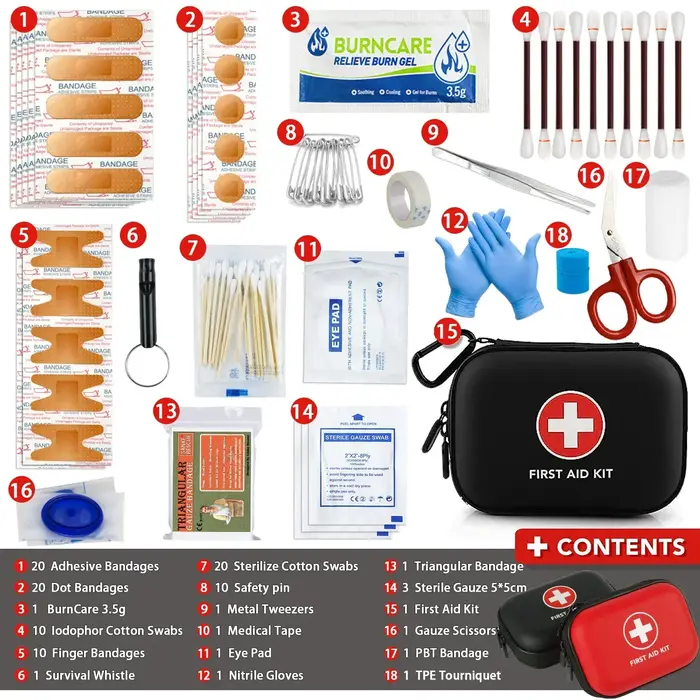 Trousse de premiers secours polyvalente