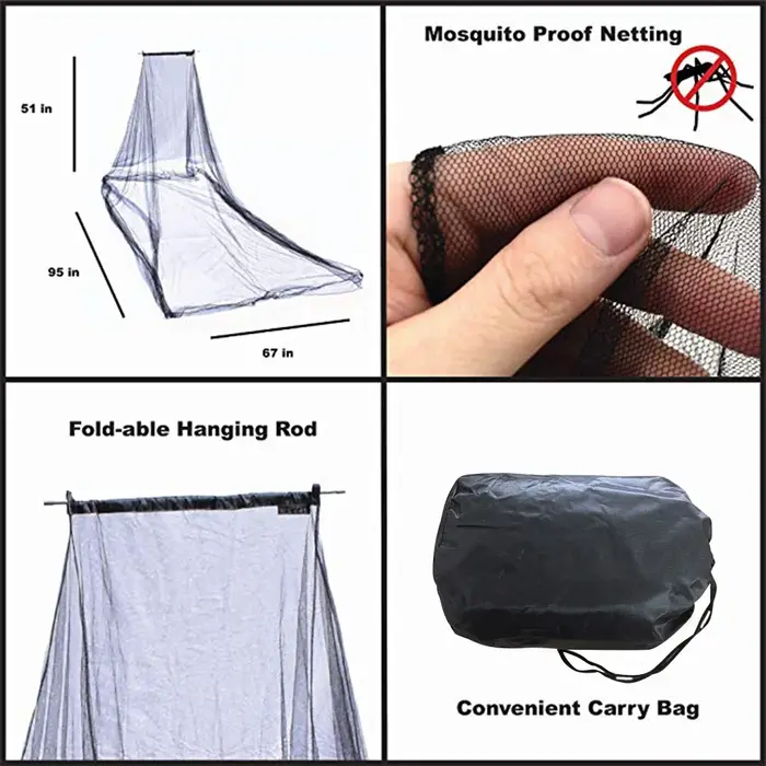Moustiquaire Portable tente de voyage en plein air