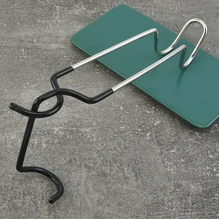 Cintre de lampe de tente Portable en acier inoxydable