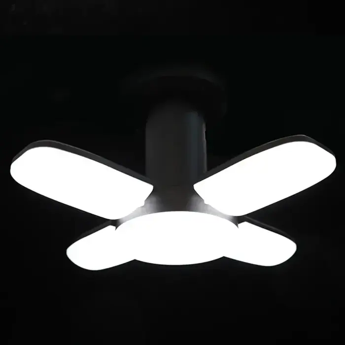 Éclairage extérieur LED feuille lampe de Camping accroché d'urgence solaire USB Rechargeable tente