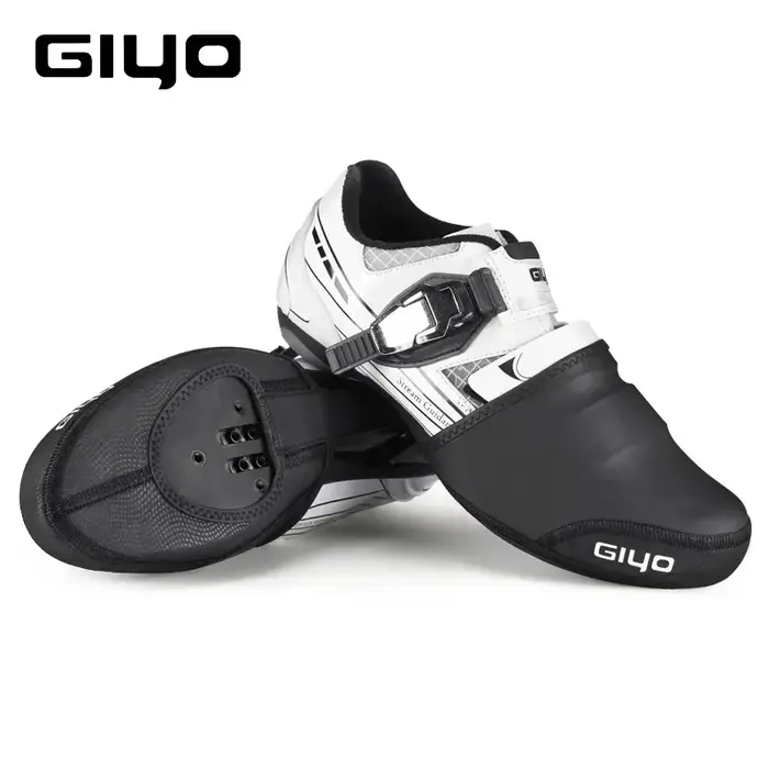 GIYO couvre-chaussures imperméables anti-dérapant chaud protecteur réfléchissant demi-orteil