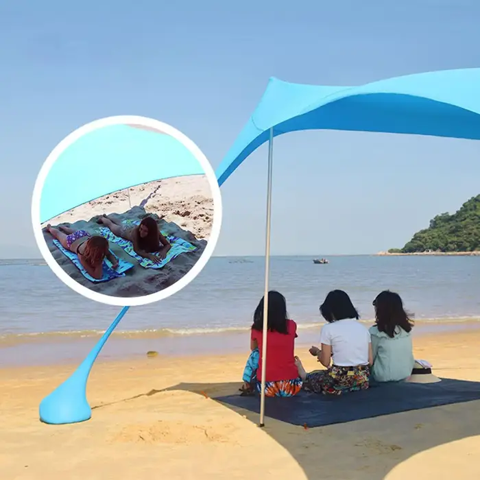 Tente de camping portable en Lycra pour extérieur