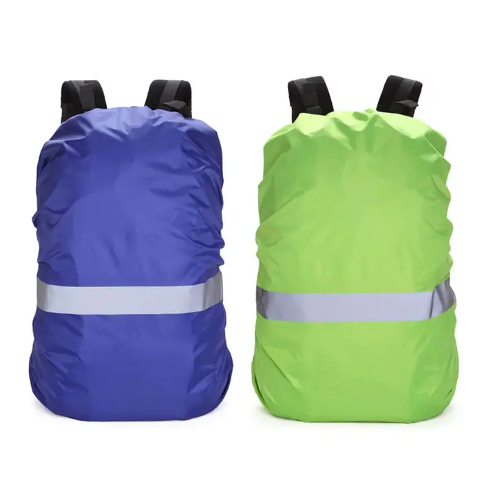 Housse de pluie réfléchissante sac à dos 20L 35L 45L 60L sac étanche camouflage tactique Camping en plein air randonnée