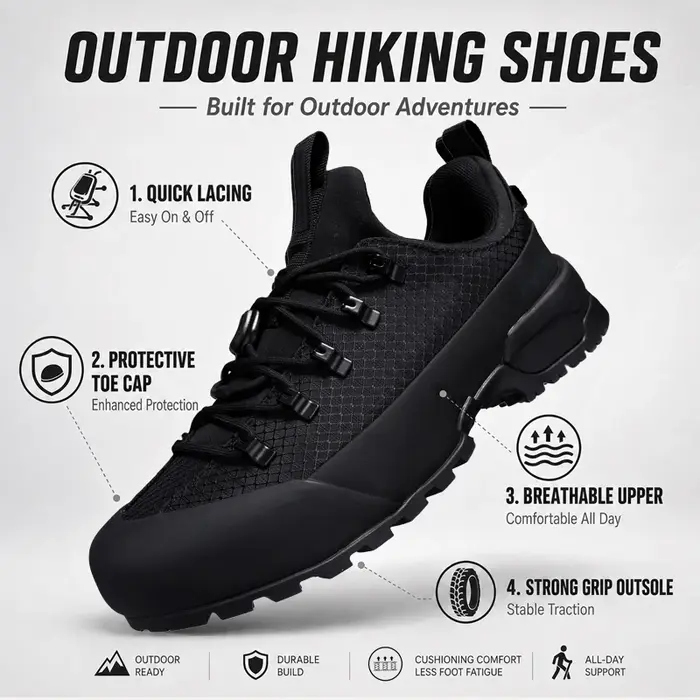Baasploa – chaussures de randonnée pour hommes