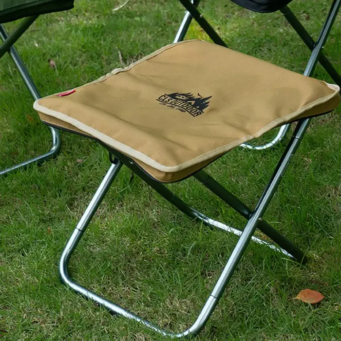 Chaise pliante surdimensionnée, tabouret de pêche portable pour le camping, la randonnée, les voyage
