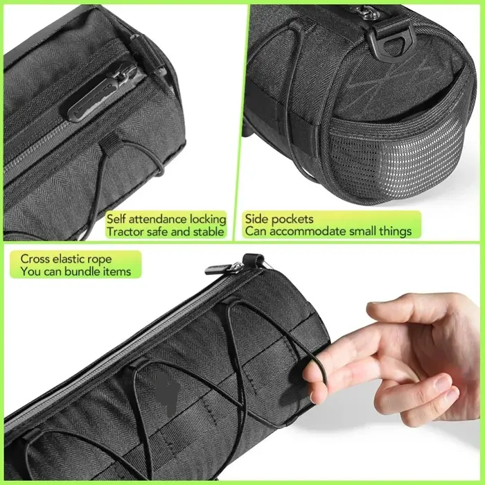 Nouveau sac de guidon sacs de vélo cadre sacoche multifonction Portable sac à bandoulière accessoire