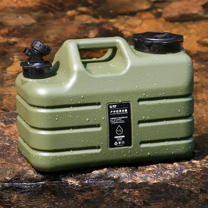 Seau de Camping Portable de grande capacité 11l