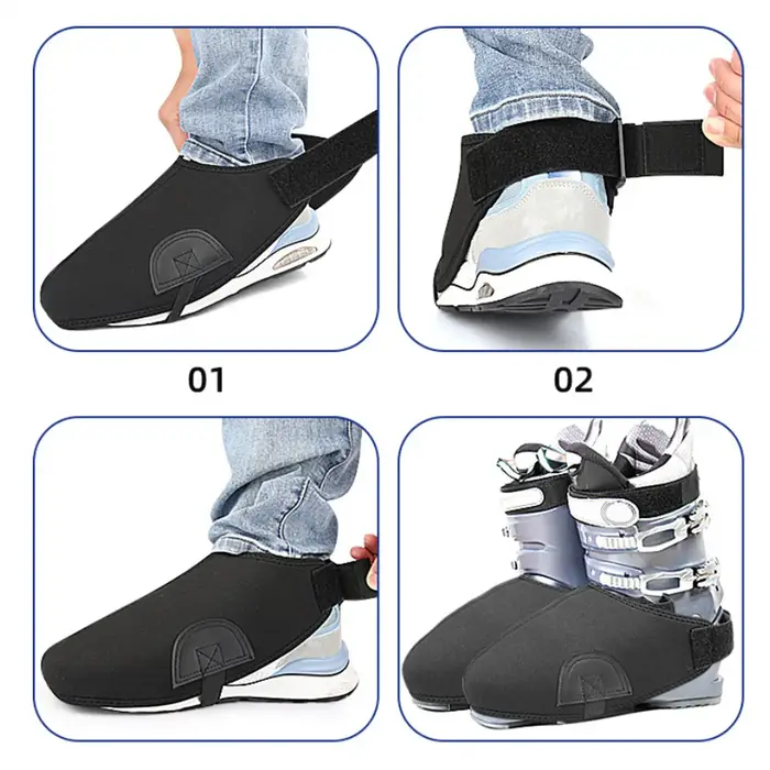 Couvre-bottes pour le ski
