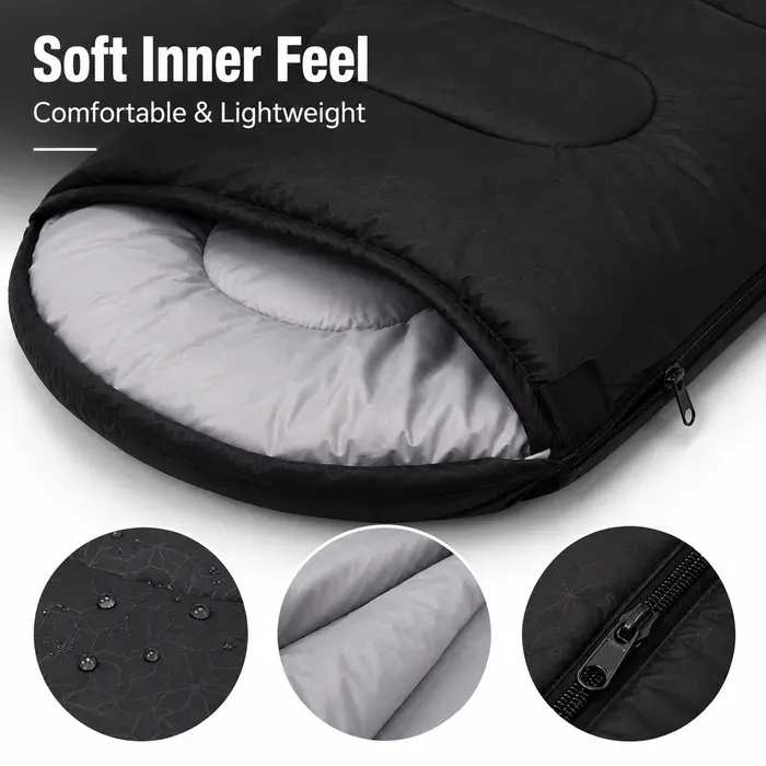 Sac de couchage portable pour l'extérieur