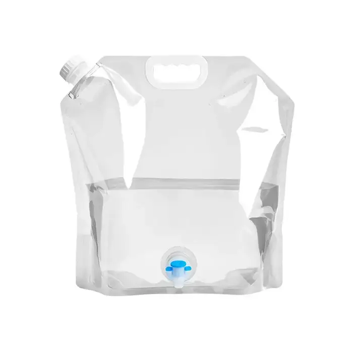 Sac d'Eau Potable Pliable pour Camping en Plein Air, Randonnée, Grande Capacité, Portable, Récipient de Stockage, Épais, C1O4, 5 L, 10L