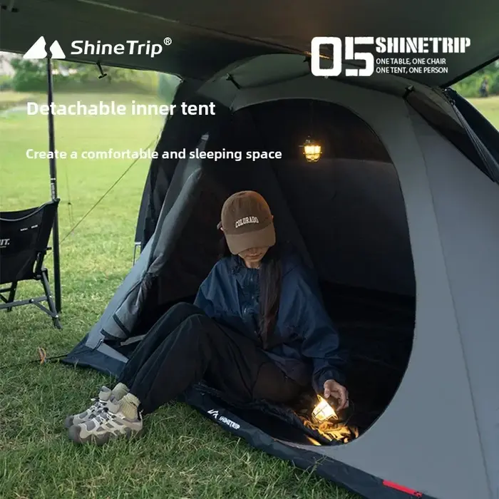 Tente de Camping Double multifonctionnelle