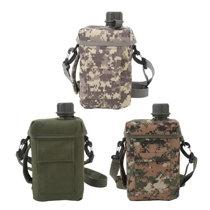 Bouteille Isotherme Portable de Grande Capacité pour Randonnée, 2l, pour l'Extérieur