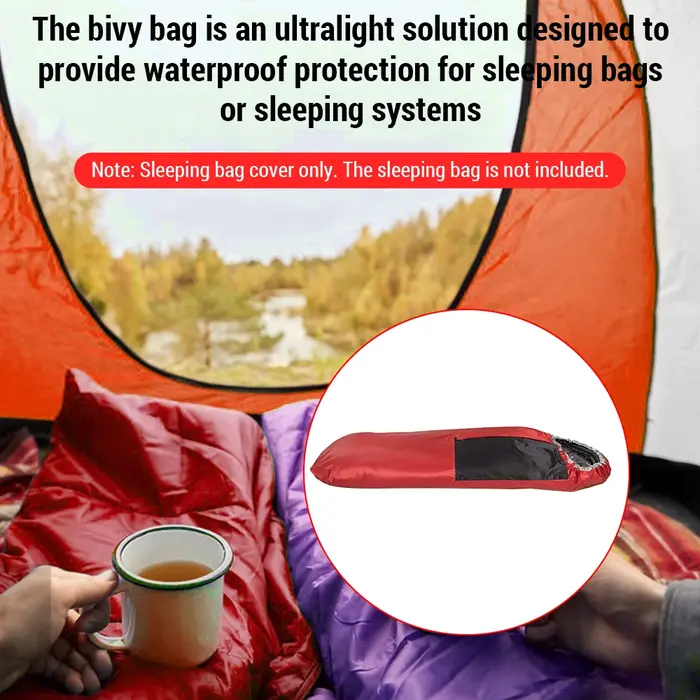 Juste de sac de couchage de camping légère résistante au froid