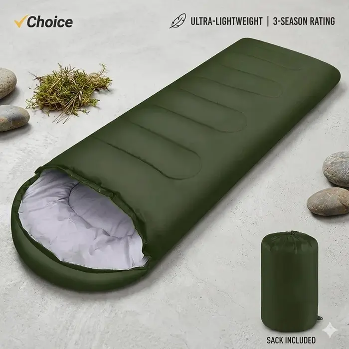 Sac de couchage de camping portable ultraléger 0