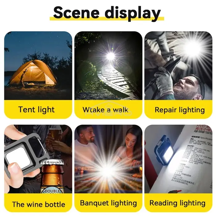 Mini lampe de poche LED haute puissance