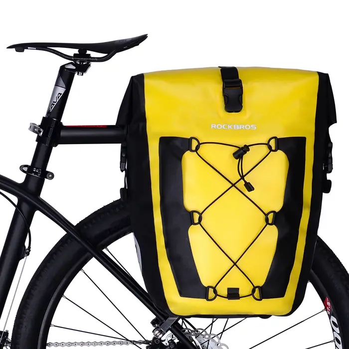 ROCKBROS-Sac de vélo étanche 25L, 1 pièce, panier de vélo, sacoche arrière T1
