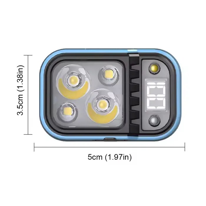Lampe frontale LED lampes rechargeables longue durée