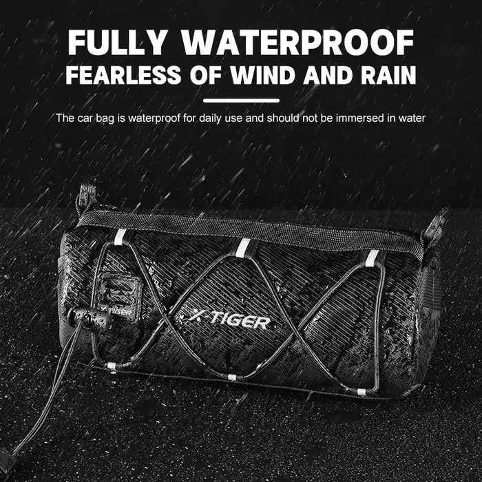 X-TIGER sac de vélo Portable guidon multi-usages grande capacité sac à dos de cyclisme vtt route