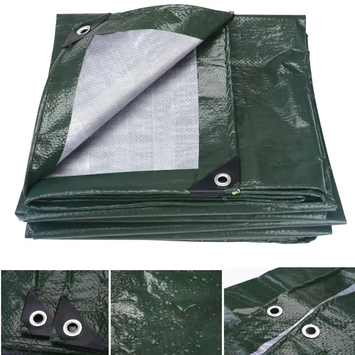 Bâche imperméable grande taille 5x3m, 4x3m, 3x3m, tente de camping, voile d'ombrage extérieure, auve