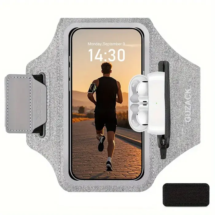 GUZACK 7.0 grands sacs de course antichute hommes femmes Sports de plein air Fitness écran tactile brassard pochette bracelet pour iPhone Samsung