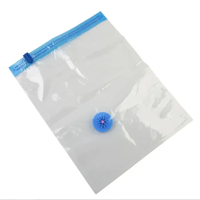 Sac de rangement sous vide avec valve